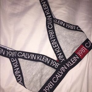 brand new calvin klein bralette